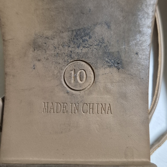 Steve Madden Beige Floral Sandals - Picture 5 of 5